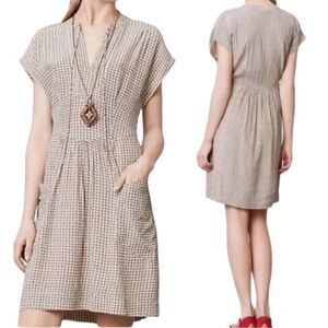 Anthropologie Dil Size 4 Love Print Knee Length Dress